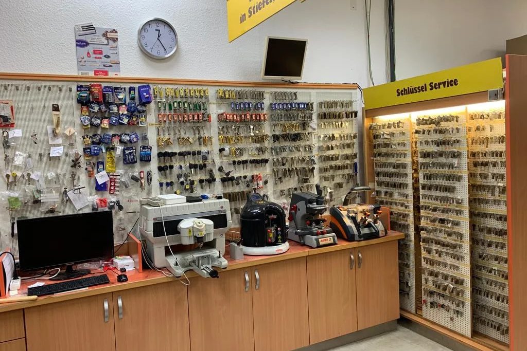 Schlüsseldiensttheke